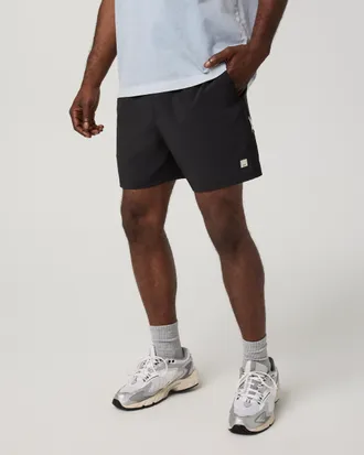 Vuori Clothing Banks Session Shorts Unlined 5 | Black | XS, Size Extra Small