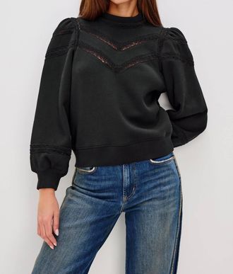 Rails Isles Pullover In Black