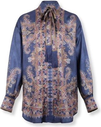 Zimmermann Camicia Valiant Relaxed - - Blouses & Shirts - Donna - Multicolore - S