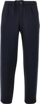 Emporio Armani Jerseybroek in Modal Blend Signature Capsule - Heren - Broeken - Blauw - Maat: L Modal