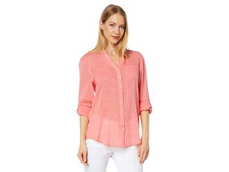 Carve Designs Dylan Textured Tunic Womens Clothing Grapefruit : MD (US 8-10), Rayon/Cotton