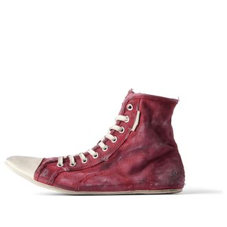 Balenciaga Paris Ultra Flat High Top Red 791970W2MD16631