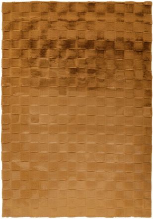 LALEE Hochwertiger Hochflor Design Teppich Soul - Amber