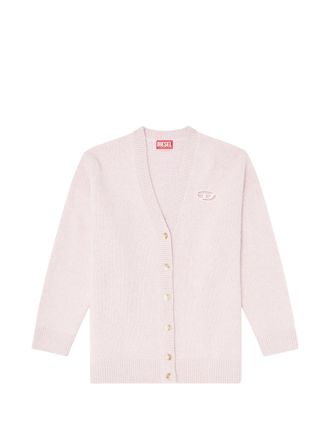 Diesel M-Areela Maglia V-Neck Oversized Wool Cardigan