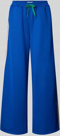 Lollys Laundry Sweatpants mit weitem Bein und elastischem Bund Modell Liam in Royal, Gr&ouml;&szlig;e XL