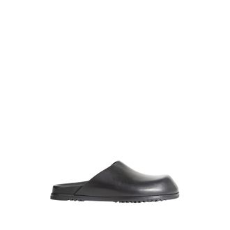 Rick Owens Schoenen, Dames, Zwart, 36 EU, Leer, Concordians Mule Granola