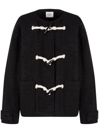 STUDIO TOMBOY toggle-fastening jacket - Black