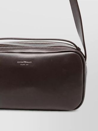 Emporio Armani leather shoulder bag