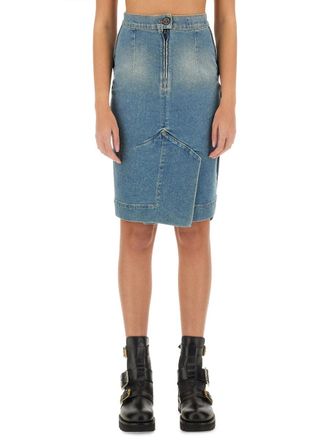 Vivienne Westwood Denim Midi Skirt