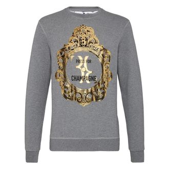 Billionaire Boys Club Hoodies & sweatvesten, Heren, Grijs, S, Katoen, LS Barok Sweatshirt