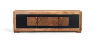 Giner&Colomer Mueble tv 3 puertas fabricado en madera de mango