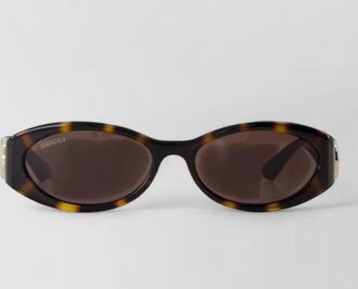 Gucci gg1660s acetate oval sunglasses