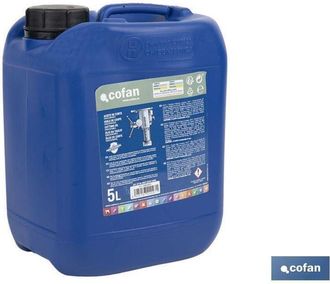 cofan Cofan Aceite De Corte Emulsionable 5 L, Aceite De Corte Para Cortar De Metales Formulado Con Bases Seleccionadas Y A&ntilde;adidas De Acci&oacute;n Enfriante Y Lubr
