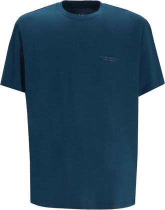 A|X Armani Exchange T-shirt con logo - Blu