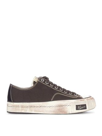 Visvim Skagway Lo Gpatten Low-Top Canvas Sneakers