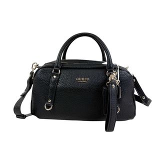 Guess Marsha Box Satchel - Dames - Handtassen - Zwart - ONE Size - Polyester - Tassen