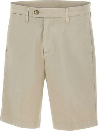 Re-hash Korte Broeken, Heren, Beige, W32, Katoen, Bernini Bermuda Shorts