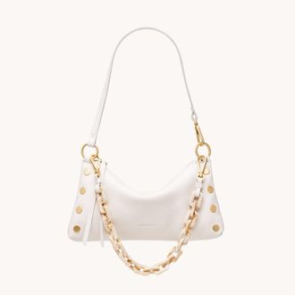 Hammitt Hammitt Latte Shoulder Strap Calla Lily White Brushed Gold