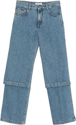 The Attico Lange Broek - Dames - Regular Fit Jeans - Blauw - W29 - Jeans