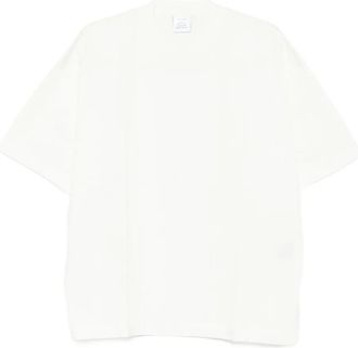 VETEMENTS T-shirt in cotone a maniche corte - Bianco