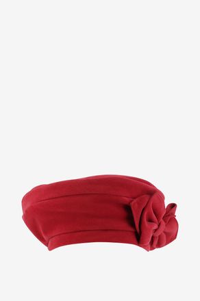 Grevi Baskenhut aus Baumwolle mit Schleife