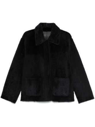Arma Napoli jacket - women - Sheep Skin/Shearling - 36 - Black