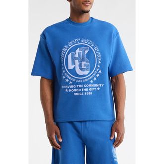 Honor The Gift Inner City Auto Club Graphic T-Shirt in Blue at Nordstrom Rack, Size Xx-Large