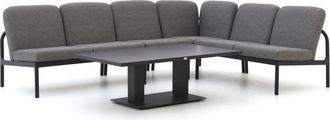 Manifesto Furniture Manifesto San Teodoro/Usini 140cm hoek dining loungeset 5-delig verstelbaar