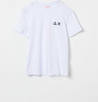 Sun 68 T-shirt in cotone con logo Sun68
