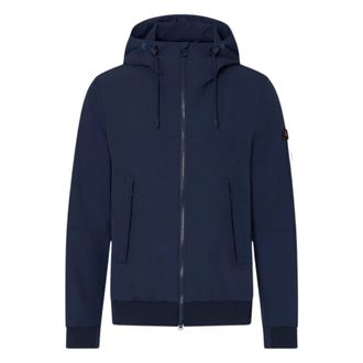Peuterey Light Jackets, male, Blue, Size: XL Uyapo Jacket