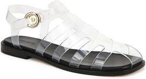 Vince Melina Jelly Ankle Strap Fisherman Sandal in Clear at Nordstrom Rack, Size 8.5