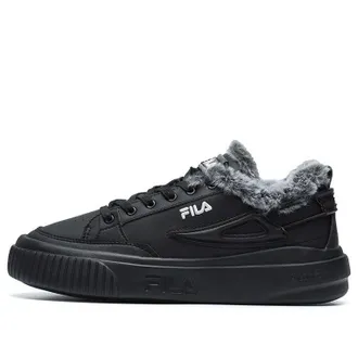Fila (WMNS) FILA Tara We Low-Top Sneakers Black F12W144315FBK