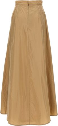 Jil Sander Flared Long Skirt - Beige