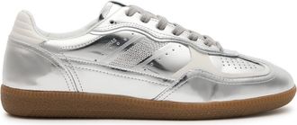 Alohas Tb.490 Rife Metallic Leather Sneakers - Silver - 36 (IT36/ UK3)