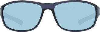 Guess Blue Rectangular Mens Sunglasses GF0210 92V 62