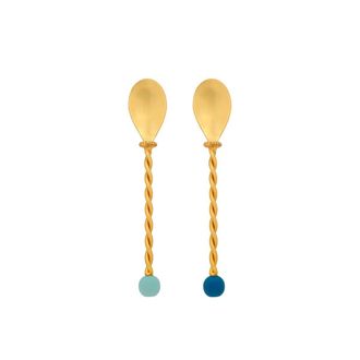 BITOSSI HOME Set of 2 Cocktail Spoons 16.5 cm