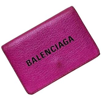 Balenciaga Portafoglio vintage in pelle Pre-owned - - Pre-owned - Donna - Rosa - ONE SIZE