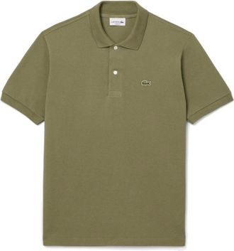 Lacoste Tops, Heren, Groen, S, Katoen, L.12.12 Polo