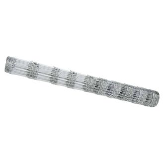 Berkfield Home Field Fence 1.2x50 m Galvanised Steel in Silver