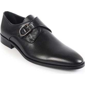 Vella Pais Belltown Monk Strap Shoe in Black at Nordstrom Rack, Size 12
