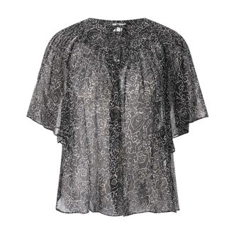 Isabel Marant Overhemden, Dames, Zwart, XS, Chiffon, Blouses