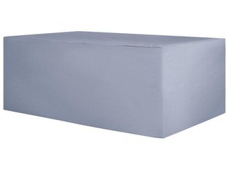 Beliani Funda de protecci&oacute;n impermeable 250 cm 165 cm 65 cm gris