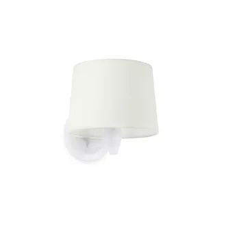 Faro Barcelona Conga Lampada Da Parete Bianca
