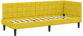 vidaXL Estructura De Cama En Esquina Amarillo 80 Cm X 200 Cm Vidaxl