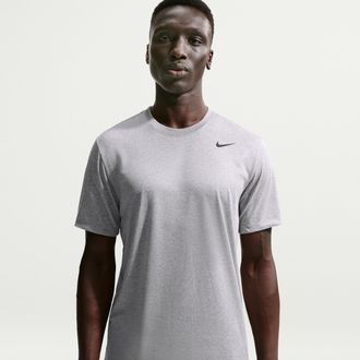 Nike Mens Dri-FIT Legend Fitness T-Shirt in Grey | DX0989-063