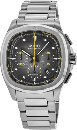 Mido Multifort Chronograph Automatic Grey Dial Stainless Steel Mens Watch M049.527.11.081.00