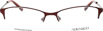 ADENSCO Ad208 Eyeglasses - Burgundy