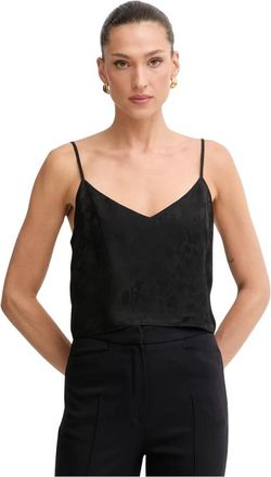 Pinko Strappy Top - Dames - Tops zonder mouwen - Zwart - M - Tops