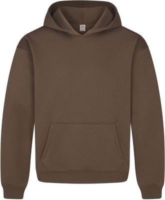 SKIMS Fleece Lounge Relaxed Hoodie in Driftwood at Nordstrom, Size X-Small