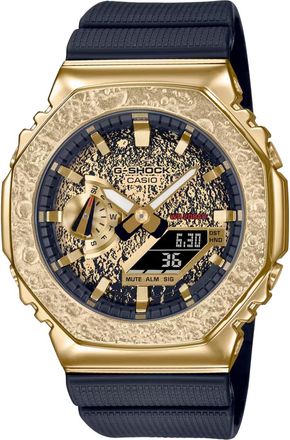 Casio G-Shock Analog-Digital Black Gold GM-2100MG-1APFM_PERSON